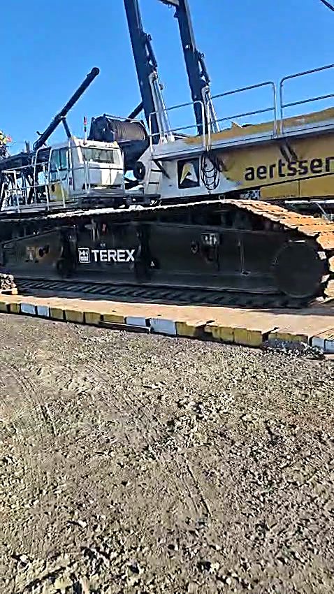 Video: de Aertssen SL3800-rupskraan wordt opgebouwd bij Windpark Rastede